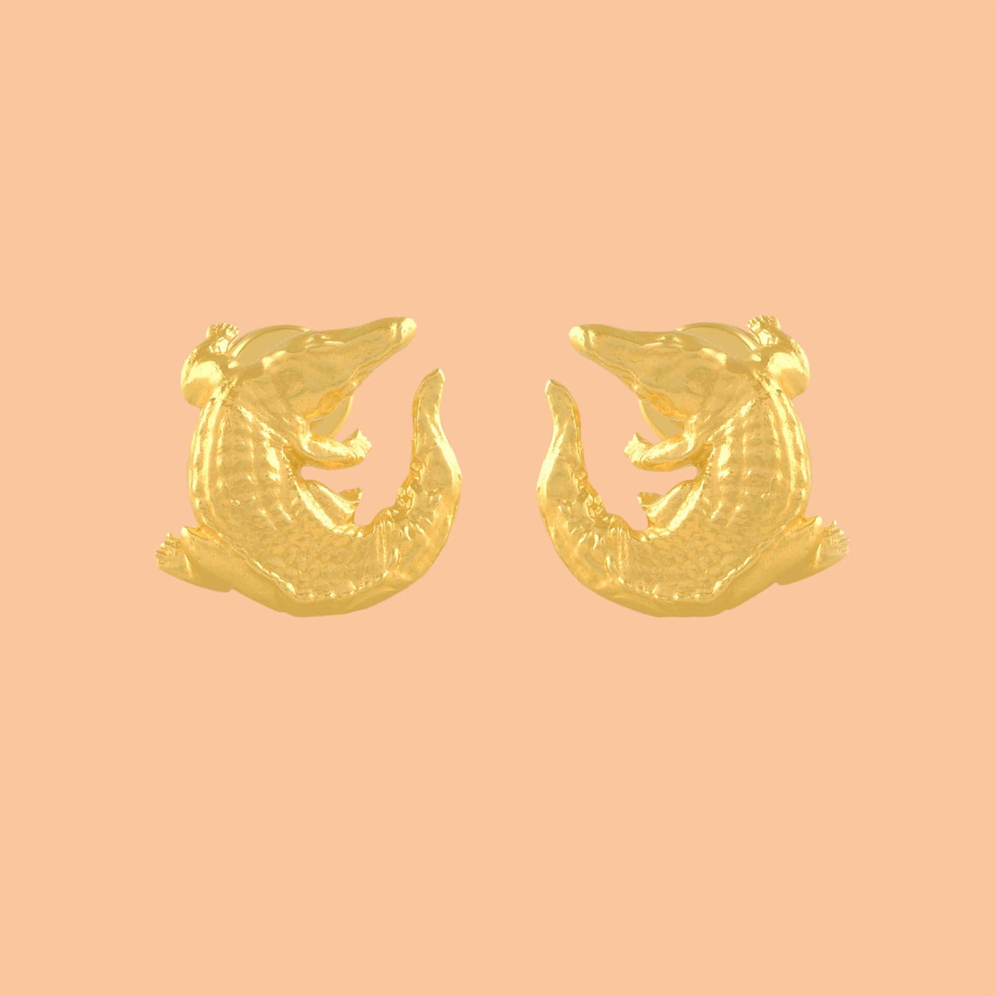 Miniature Alligator Studs