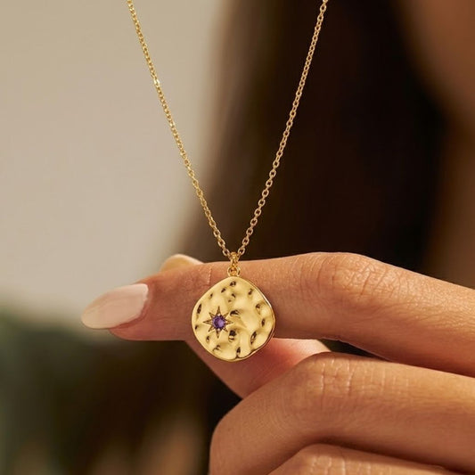 Amethyst Tide Necklace (February)