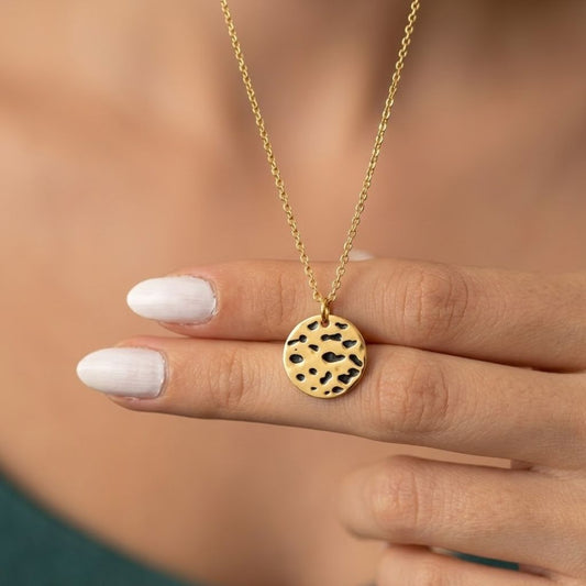 Golden Memoir Engravable Necklace