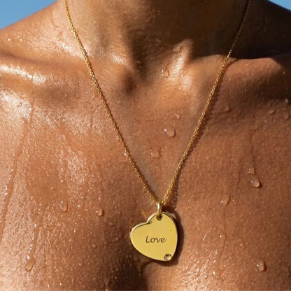 Sealed in Love 92.5 Sterling Silver Necklace