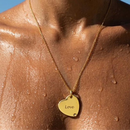 Sealed in Love 92.5 Sterling Silver Necklace