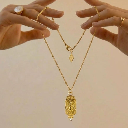 Golden Nectar Necklace