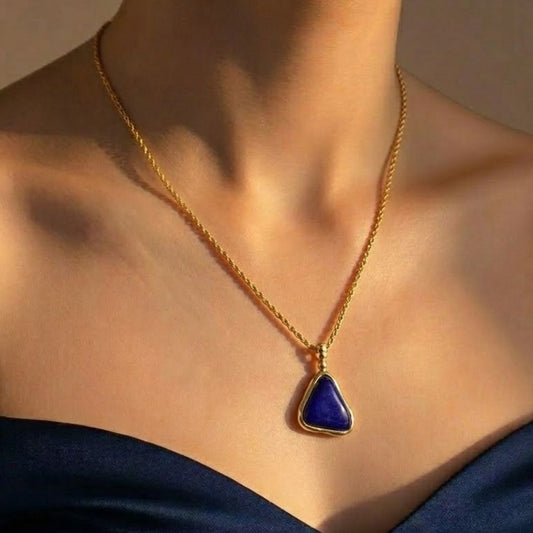 Roman Trigon Classic Necklace in 92.5 Sterling Silver