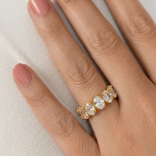 Eternity Ring in 92.5 Sterling Silver