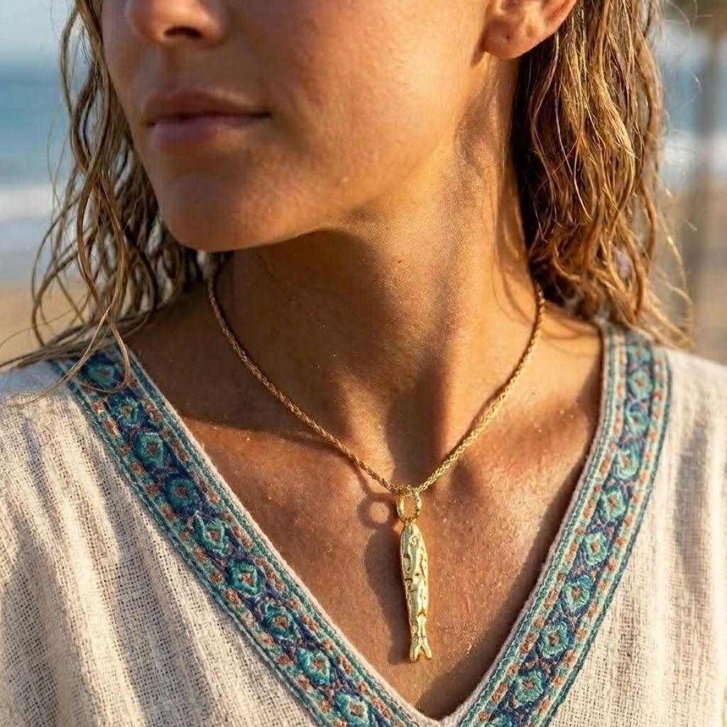 The Fisherman's Catch Charm