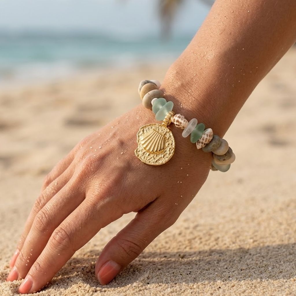 Ocean Shell Discovery Charm