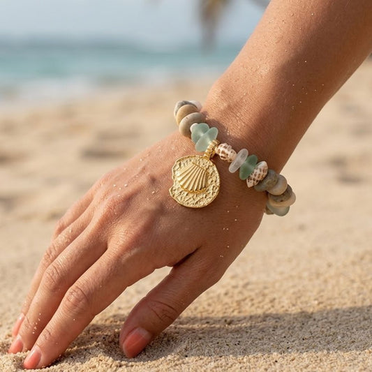 Ocean Shell Discovery Charm