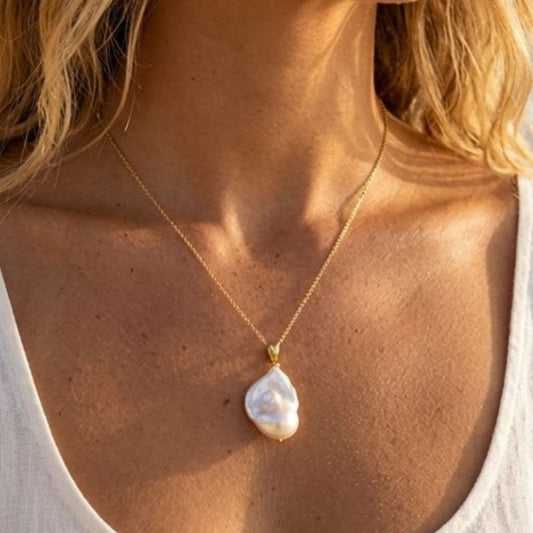 Pearl Drop Elegance Charm