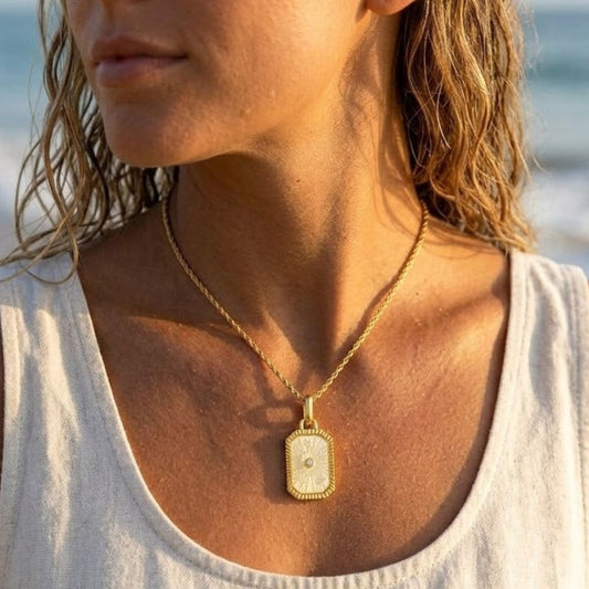 Mystic Mother of Pearl Charm
