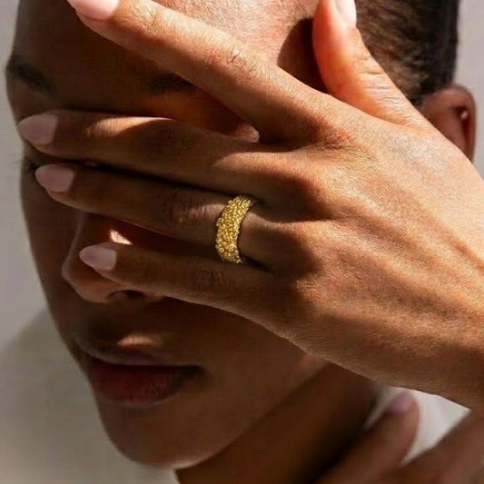 Texture Band Ring