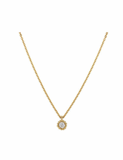Solara 9kt Gold Lab Grown Diamond Necklace