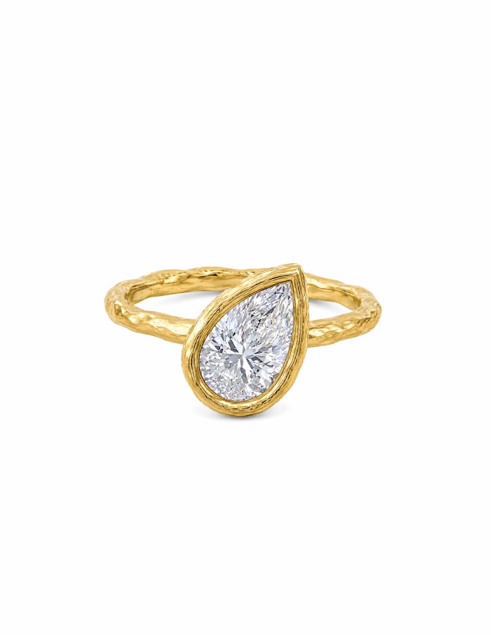 Lyra 9kt Gold Lab Grown Diamond Ring
