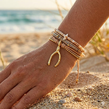Wishbone Luck Charm