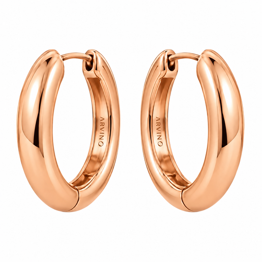 Rose Gold Era Hoops