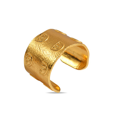 Jharokha Symbolic Cuff Bangle