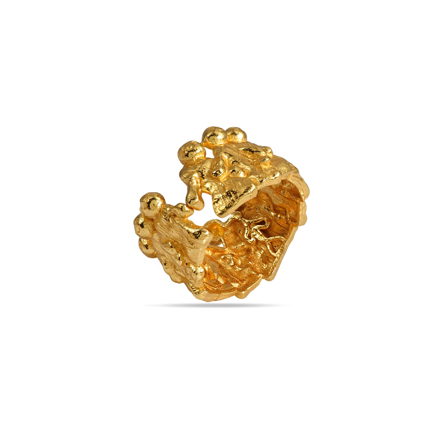 Rajwarha Crinkle Unisex Ring