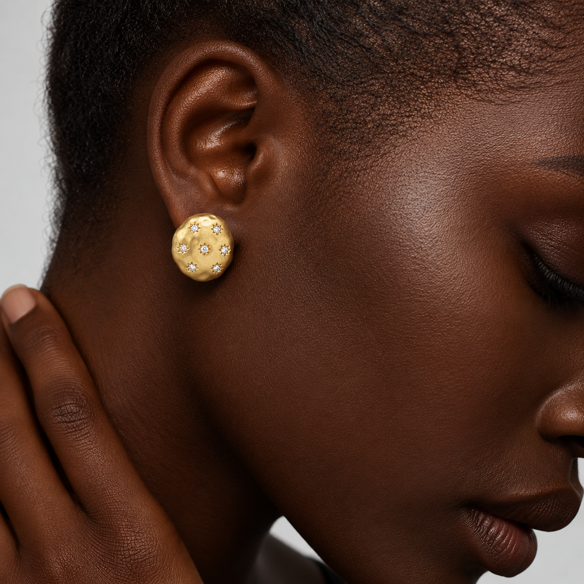 Celeste 9kt Gold Lab Grown Diamond Studs