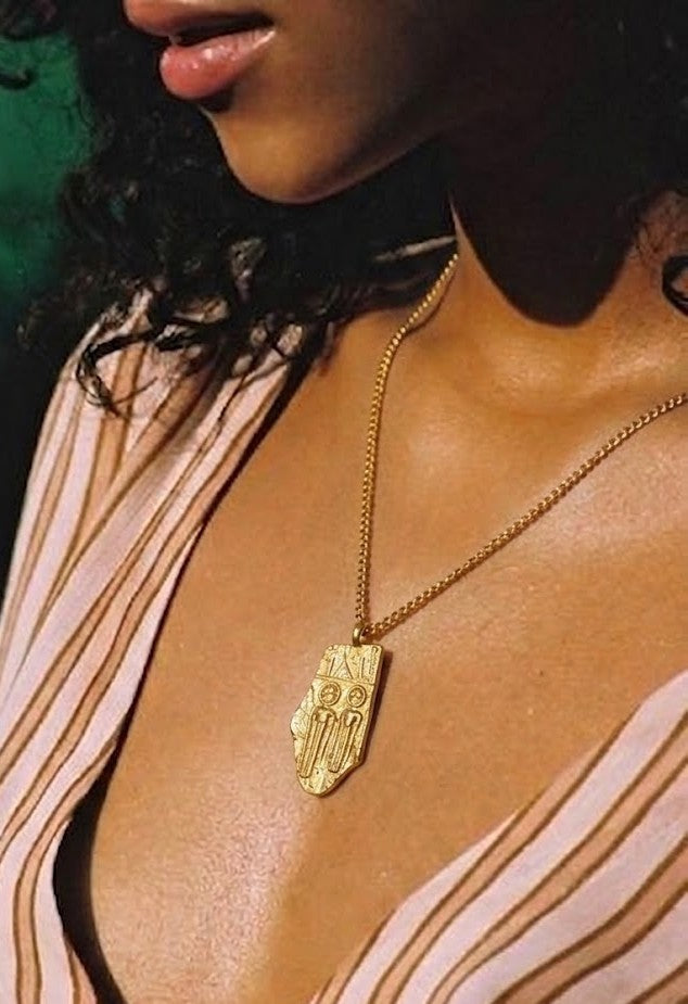 Hastakshar 92.5 Sterling Silver Pendant Necklace