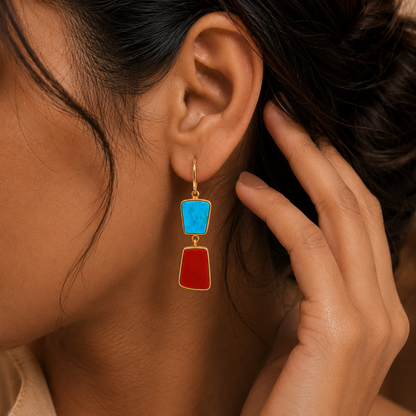 Oia Tide Drop Earrings
