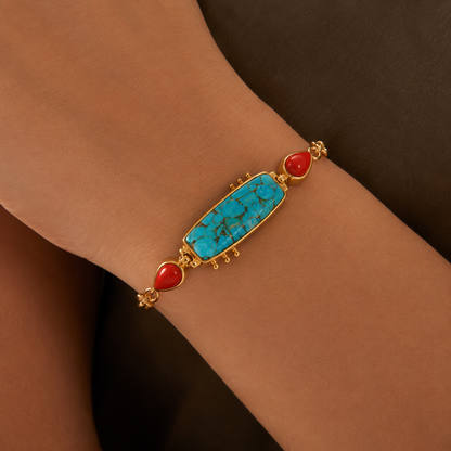 Red Beach Cascade Bracelet