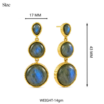 Labradorite Drop Earrings
