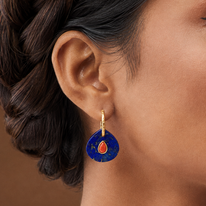 Volcanic Horizon Drop Earrings