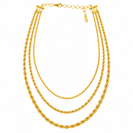 Nautical Knot Layered Necklace