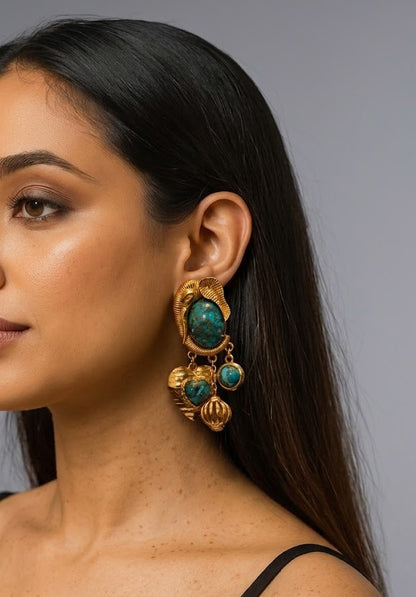 Turquoise Dream Dangler Earrings