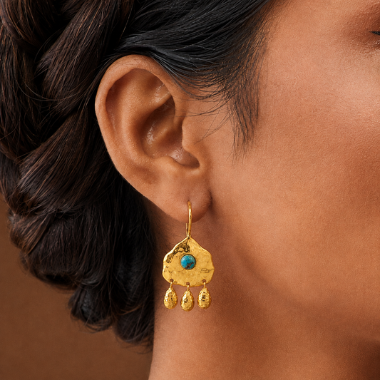 Aegean Sunburst Earrings