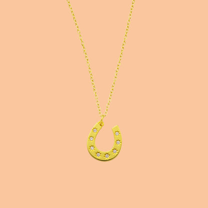 Lucky Horseshoe Necklace