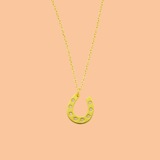 Lucky Horseshoe Necklace