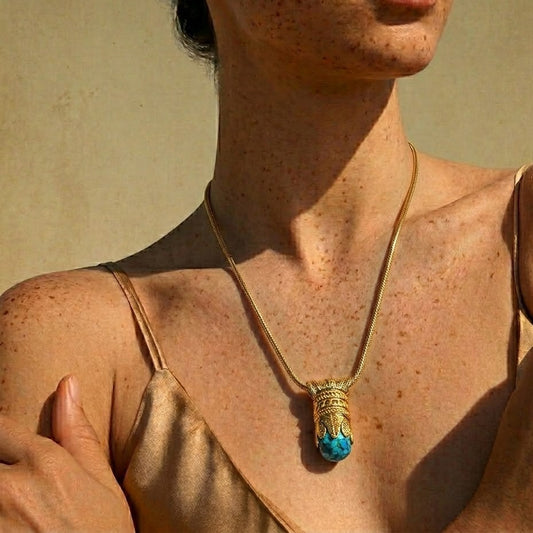 Turquoise Potion Unisex Chain Necklace