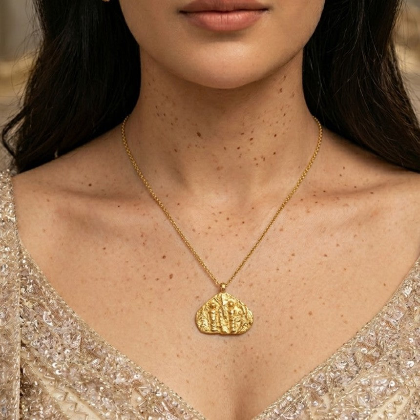 Ancient Symbol Necklace in 92.5 Sterling Silver
