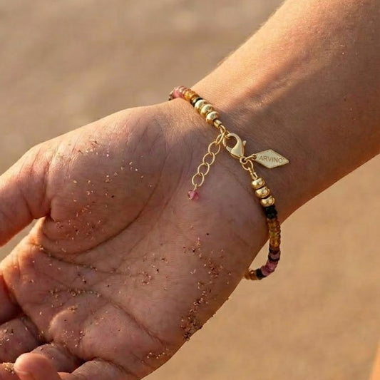 Tourmaline Burst Bracelet in 92.5 Sterling Silver