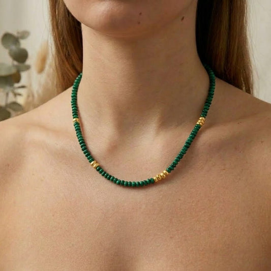 Malachite Transformation Necklace