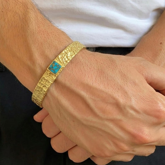 Turquoise Horizon Men's Cuff