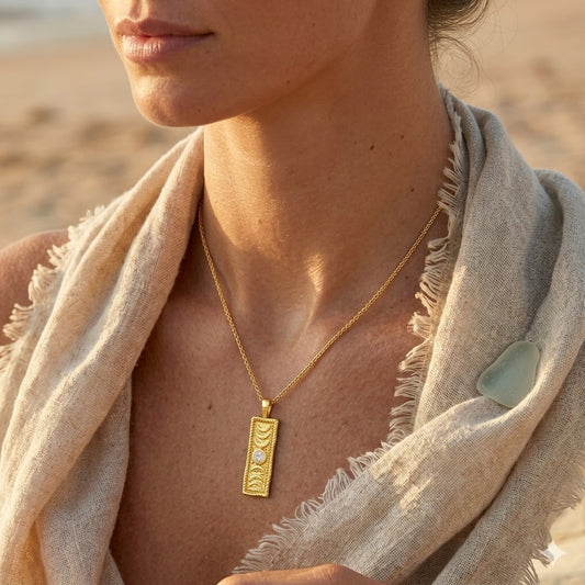 Lunar Phase Necklace