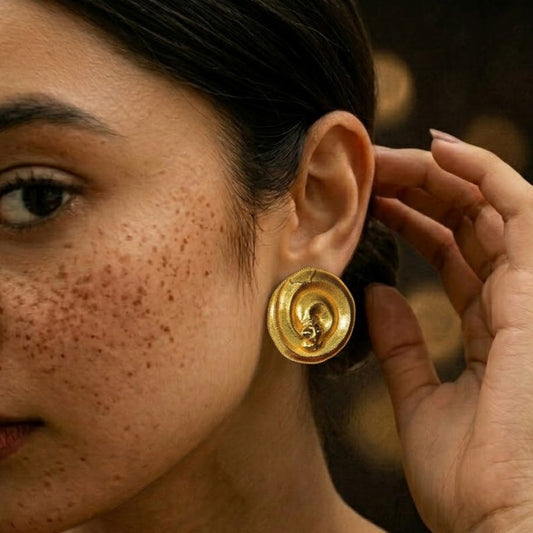 Surya Swirl Studs