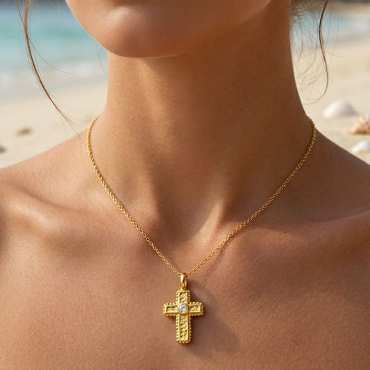 Faith Cross Charm