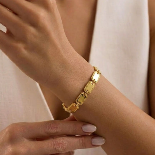 Flat Link Bracelet