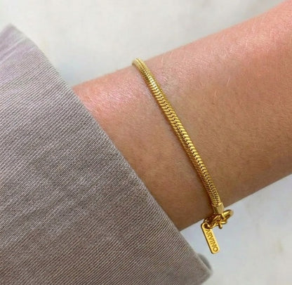 Sleek Chain Bracelet in 92.5 Sterling Silver