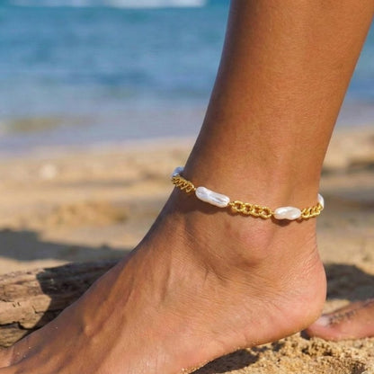 Concord Pearl Anklet