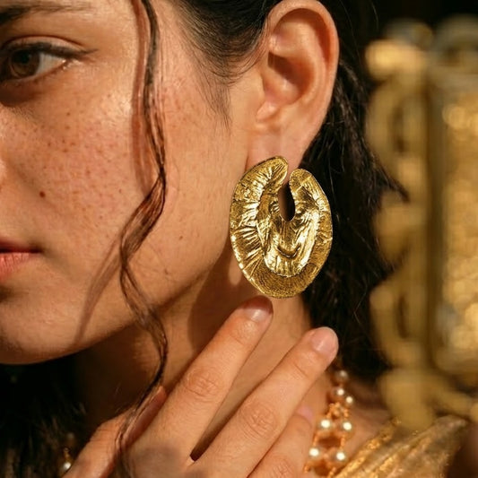 Loom Oval Studs