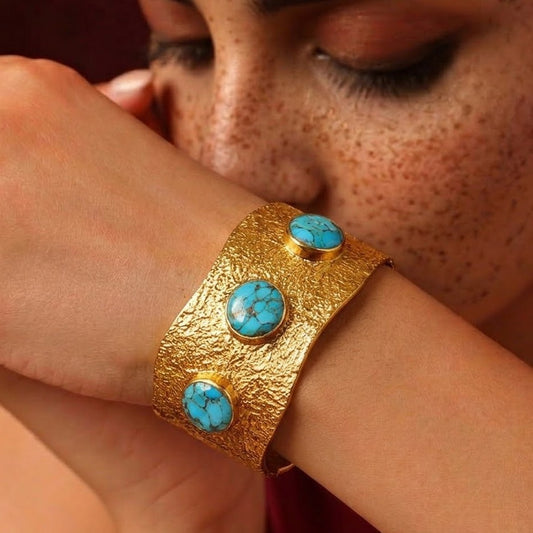 Meher Turquoise Cuff