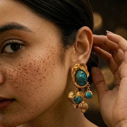 Turquoise Dream Dangler Earrings