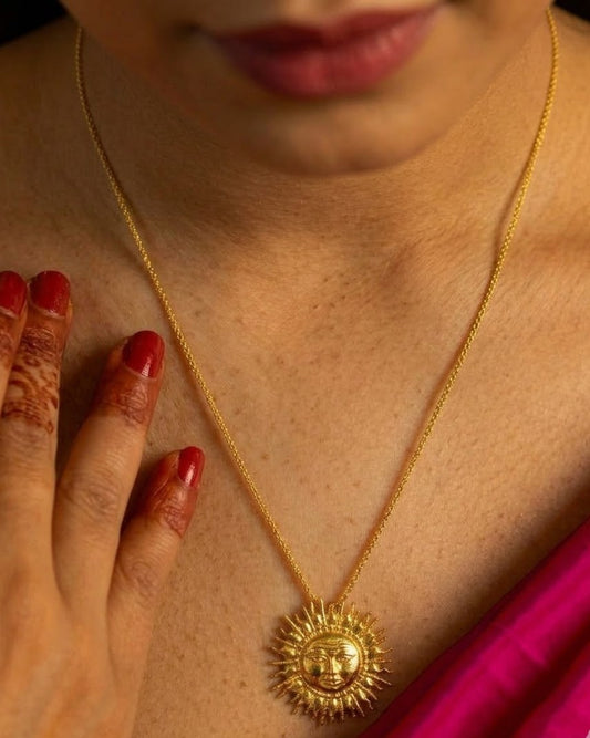 Surya Mandala Necklace
